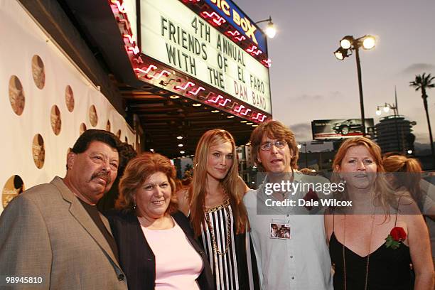 Papa Jorge, Mama Carmen, Molly Sims, Adam Smith, and Leigh Kilton-Smith