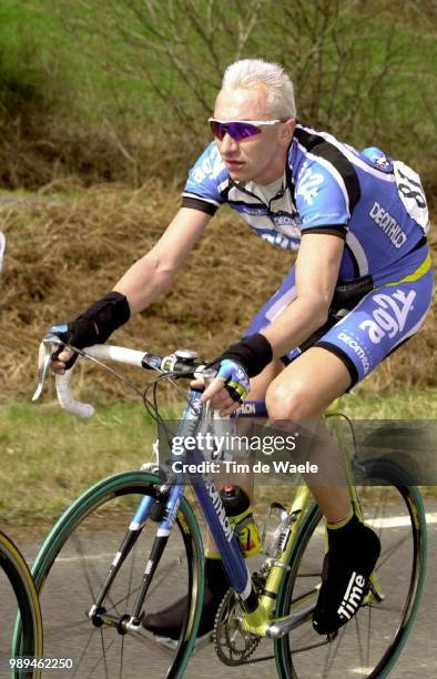 Cycling Paris-Nice-2001 Agnolutto-Christophe