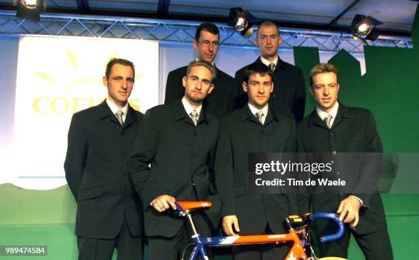 Cycling Presentation Cofidis Teamvandenbroucke Frank Mattan Nico Peerschris Farazijn Peter Planckaert Jocycling Cyclisme Wielrennen Iso Sportcofidis...