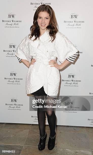 Actress Anna Kendrick attends the Pre-Oscar Poolside Party benefiting The Red Cross Haiti & Chile Relief Fund at the Beverly Wilshire - Four Seasons...