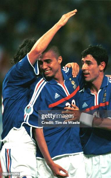 Foot France, The Netherlandstrezeguet David Football Voetbal Francefrankrijk Hollande Holland Nederland Paysbas Netherlands Euro 2000 Iso Sport!Im...