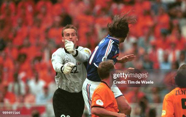 Foot France, The Netherlandswesterveld Sander Football Voetbalfrance Frankrijk Hollande Hollandnederland Pays Bas Netherlands Euro2000 Iso Sport !Im...