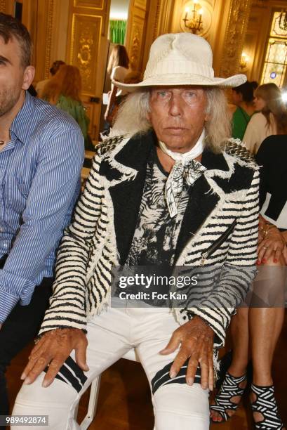 James Goldstein attends the Christophe Josse; Haute Couture Fall Winter 2018/2019 show as part of Paris Fashion Week on July 1, 2018 in Paris, France.