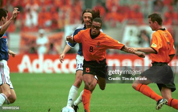 Foot France, The Netherlandsdugarry Christophe Davids Edgarfootball Voetbal France Frankrijk Hollandeholland Nederland Pays Bas Netherlandseuro 2000...