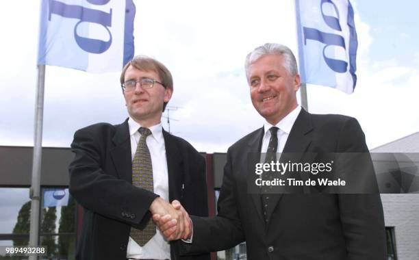 Cycling Pc-Cp Domodejonckere Dennis Lefevere Patrickcycling Cyclisme Wielrennen Pressconference Pers Conferentie Conferencede Presse Domo Iso Sport...