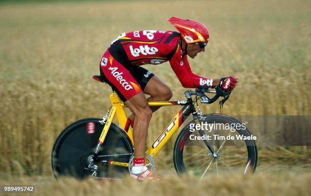 Cycling Tour De France 2000Durand Jacky Prologue Etape 1Futuroscope Cyclisme Wielrennen Cyclingtdf Iso Sport Tour De France 2000Tour De France Tdf...