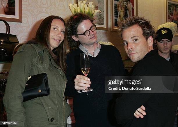 Jacqui Getty, Peter Getty and Stephen Dorff