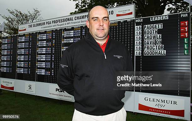 Darren Crowle of Dinsdale Spa Golf Club pictured after leading the Glenmuir PGA Professional Championship Regional Qualifier at Moortown Golf Club on...