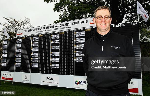 Dave Padgett of Pannal Golf Club pictured after leading the Glenmuir PGA Professional Championship Regional Qualifier at Moortown Golf Club on May...