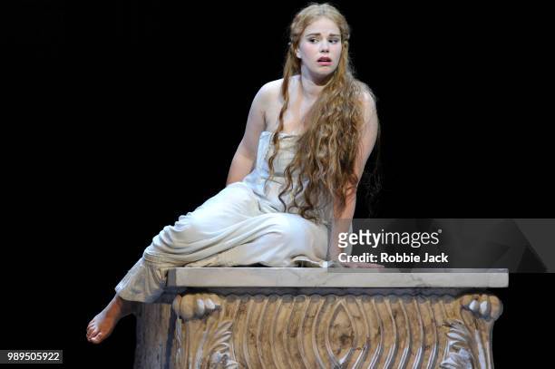 Christina Gansch as Melisande in Glyndebourne's production of Claude Debussy's Pelleas et Melisande directed by Stefan Herheim and conducted by Robin...