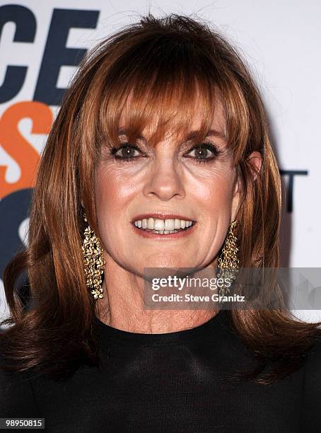 Actress Linda Gray arrives at the 17th Annual Race to Erase MS event co-chaired by Nancy Davis and Tommy Hilfiger at the Hyatt Regency Century Plaza...