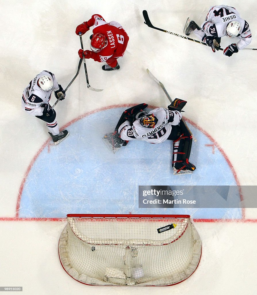 USA v Denmark - 2010 IIHF World Championship