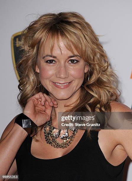 Actress Megyn Price arrives at the 17th Annual Race to Erase MS event co-chaired by Nancy Davis and Tommy Hilfiger at the Hyatt Regency Century Plaza...