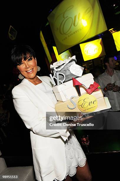 Kris Jenner attends Eve Nightclub at Crystals in CityCenter on May 8, 2010 in Las Vegas, Nevada.