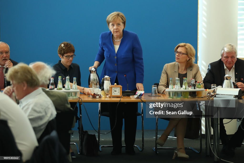 CDU And CSU Face Deadlock Over Migration Policy