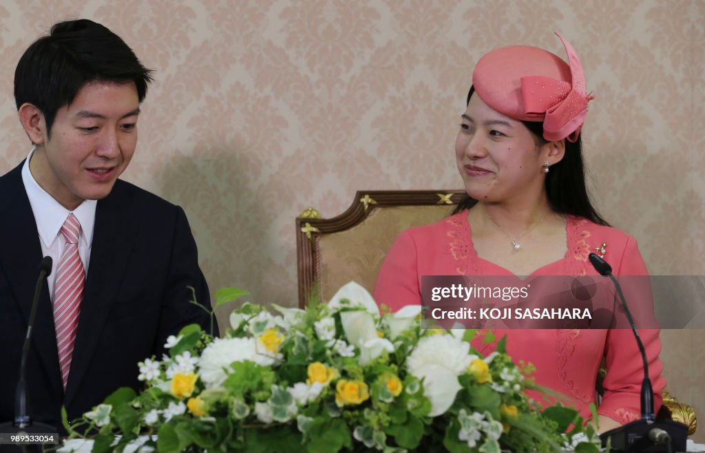 JAPAN-ROYALS-ENGAGEMENT