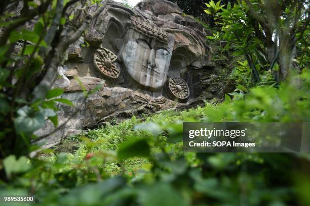 The Godess in the hills of Unokoti seen carved in the rock, hosts an ancient Shaivite place of worship with huge rock reliefs celebrating Shiva. It...