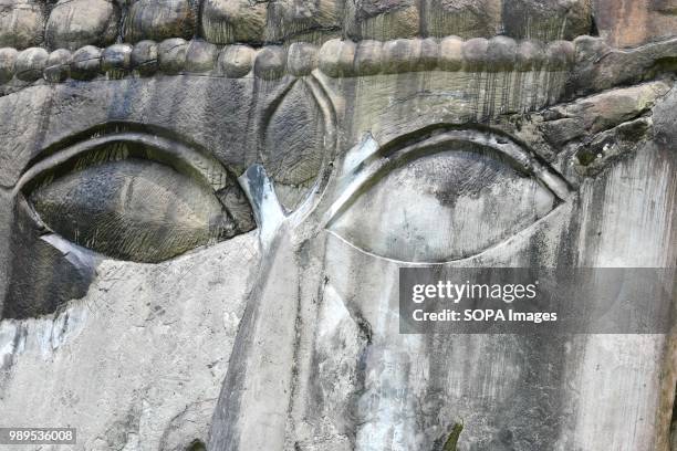 The Godess in the hills of Unokoti seen carved in the rock, hosts an ancient Shaivite place of worship with huge rock reliefs celebrating Shiva. It...