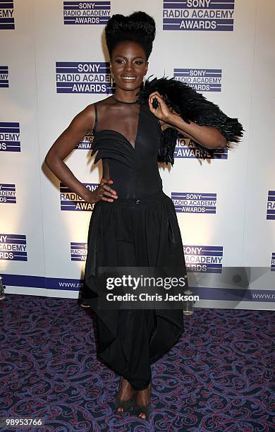 Shingai Shoniwa attends the Sony Radio Academy Awards at The Grosvenor House Hotel on May 10, 2010 in London, England.