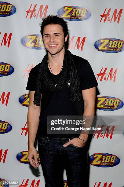 Singer Kris Allen attends Z100's Jingle Ball 2009 at Madison Square Garden on December 11, 2009 in New York City.