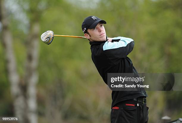 Alan Stuart during the Powerade PGA Assistants' Championship Regional Qualifier at the Auchterarder Golf Club on May 10, 2010 in Auchterarder,...