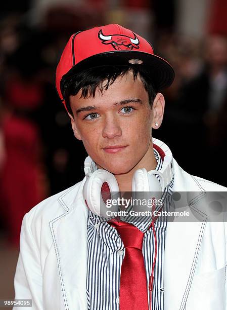 George Sampson attends the World Premiere of StreetDance 3D at Empire Leicester Square on May 10, 2010 in London, England.