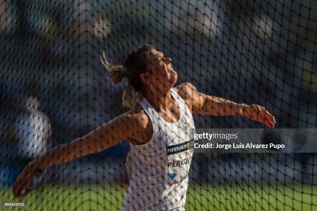 IAAF Diamond League - Meeting de Paris 2018