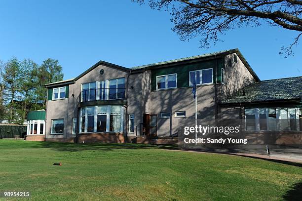 Auchterarder Golf Club clubhouse during the Powerade PGA Assistants' Championship Regional Qualifier at the Auchterarder Golf Club on May 10, 2010 in...