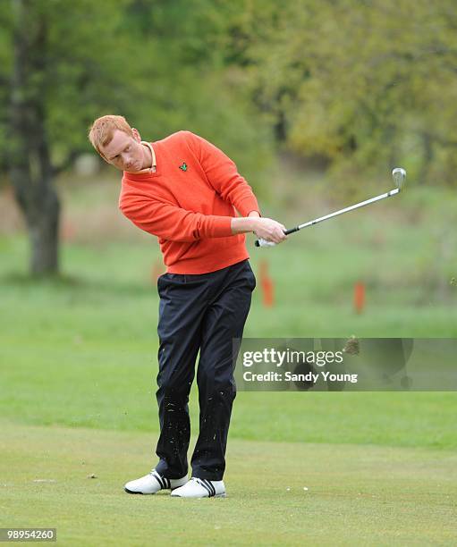 Chris Conroy during the Powerade PGA Assistants' Championship Regional Qualifier at the Auchterarder Golf Club on May 10, 2010 in Auchterarder,...