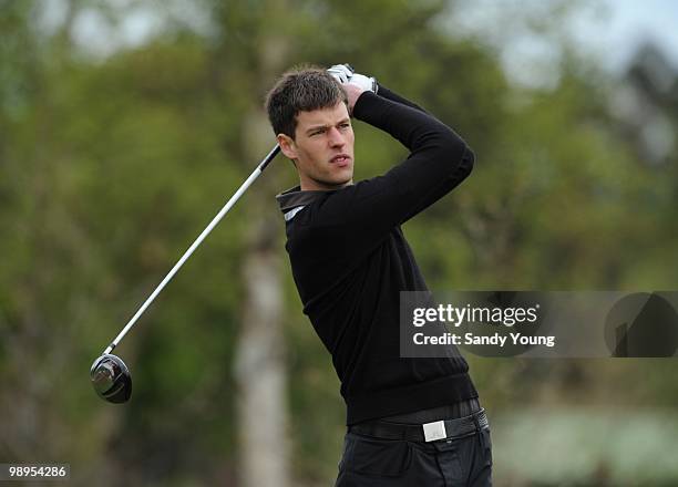 David Broadfoot during the Powerade PGA Assistants' Championship Regional Qualifier at the Auchterarder Golf Club on May 10, 2010 in Auchterarder,...