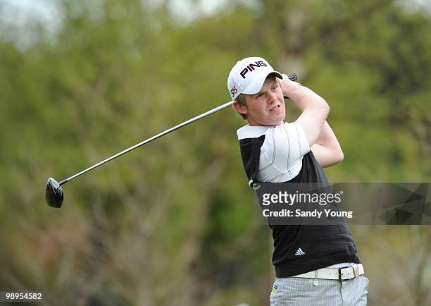 Rob Satterley during the Powerade PGA Assistants' Championship Regional Qualifier at the Auchterarder Golf Club on May 10, 2010 in Auchterarder,...