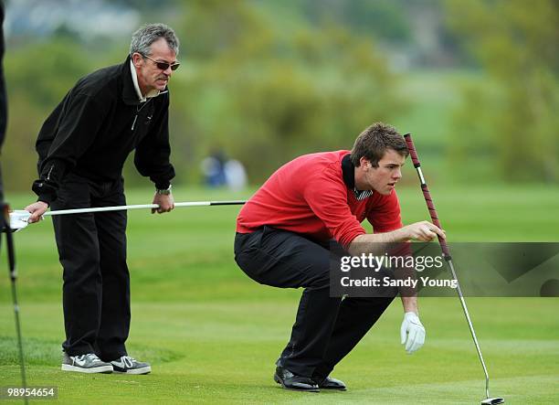 Joel Hopland during the Powerade PGA Assistants' Championship Regional Qualifier at the Auchterarder Golf Club on May 10, 2010 in Auchterarder,...