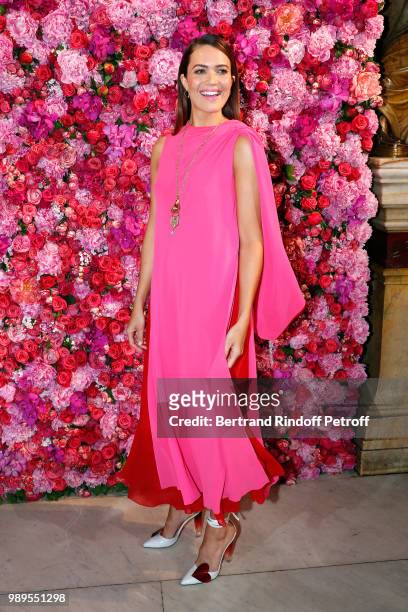 Mandy Moore attends the Schiaparelli Haute Couture Fall Winter 2018/2019 Photocall as part of Paris Fashion Week on July 2, 2018 in Paris, France.