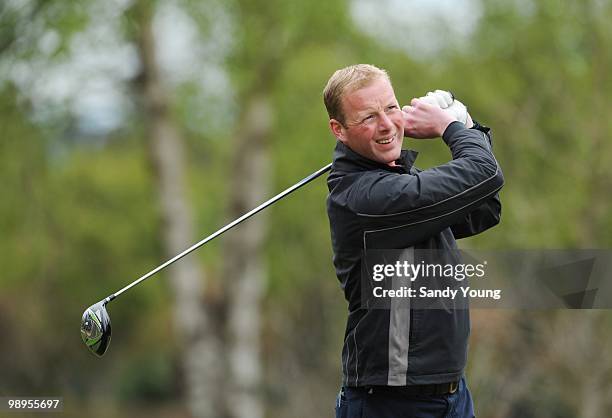 Ian Rowlands during the Powerade PGA Assistants' Championship Regional Qualifier at the Auchterarder Golf Club on May 10, 2010 in Auchterarder,...