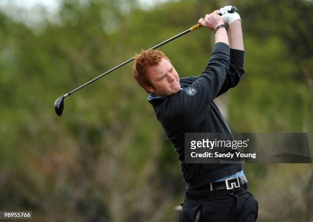 Alister Thomson during the Powerade PGA Assistants' Championship Regional Qualifier at the Auchterarder Golf Club on May 10, 2010 in Auchterarder,...