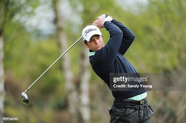 Malcolm Isaacs during the Powerade PGA Assistants' Championship Regional Qualifier at the Auchterarder Golf Club on May 10, 2010 in Auchterarder,...