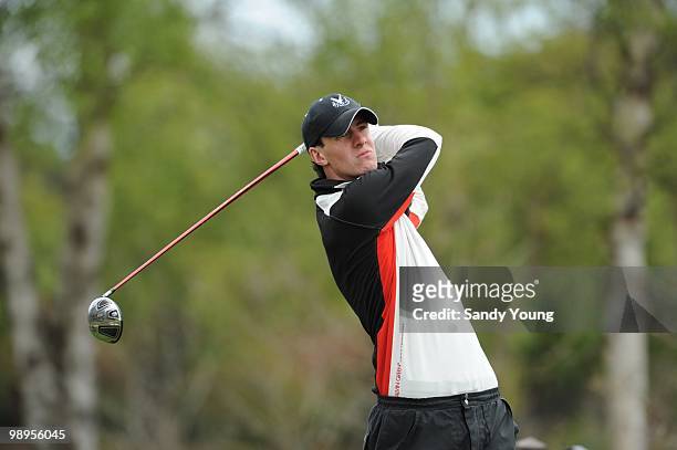 Grant Smith during the Powerade PGA Assistants' Championship Regional Qualifier at the Auchterarder Golf Club on May 10, 2010 in Auchterarder,...