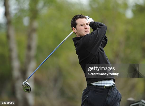 Ian Stoddart during the Powerade PGA Assistants' Championship Regional Qualifier at the Auchterarder Golf Club on May 10, 2010 in Auchterarder,...