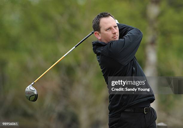 William Fairfull-Smith during the Powerade PGA Assistants' Championship Regional Qualifier at the Auchterarder Golf Club on May 10, 2010 in...