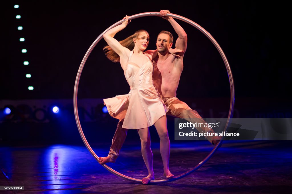 Gymnastics show in Germany