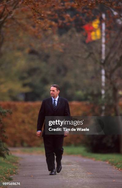 Jacques Rogge At Homeinternational Olympic Committee, Comite International Olympique, Internationaal Olympisch Komtitee, Ioc, Cio, President,...