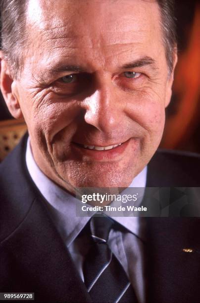 Jacques Rogge At Homeinternational Olympic Committee, Comite International Olympique, Internationaal Olympisch Komtitee, Ioc, Cio, President,...