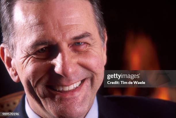 Jacques Rogge At Homeinternational Olympic Committee, Comite International Olympique, Internationaal Olympisch Komtitee, Ioc, Cio, President,...