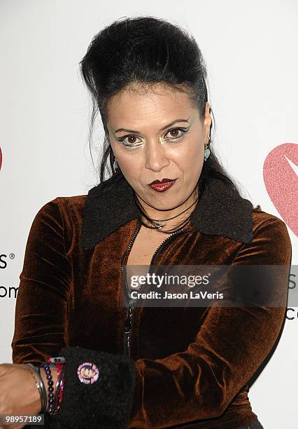 Annabella Lwin of Bow Wow Wow attends the 6th annual MusiCares MAP Fund benefit concert at Club Nokia on May 7, 2010 in Los Angeles, California.