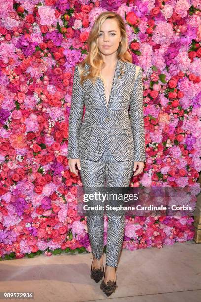 Actress Melissa George attends the Schiaparelli Haute Couture Fall/Winter 2018-2019 show as part of Haute Couture Paris Fashion Week on July 2, 2018...