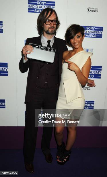 Jarvis Cocker and Frankie Sandford attend the Sony Radio Academy Awards, at the Grosvenor House Hotel on May 10, 2010 in London, England.