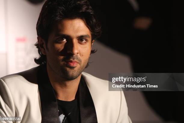 Actor Harman Baweja photographed during a press conference on June 23, 2008 in New Delhi, India.