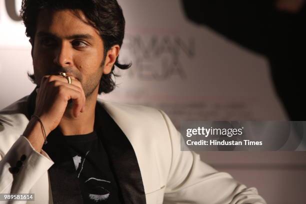 Actor Harman Baweja photographed during a press conference on June 23, 2008 in New Delhi, India.