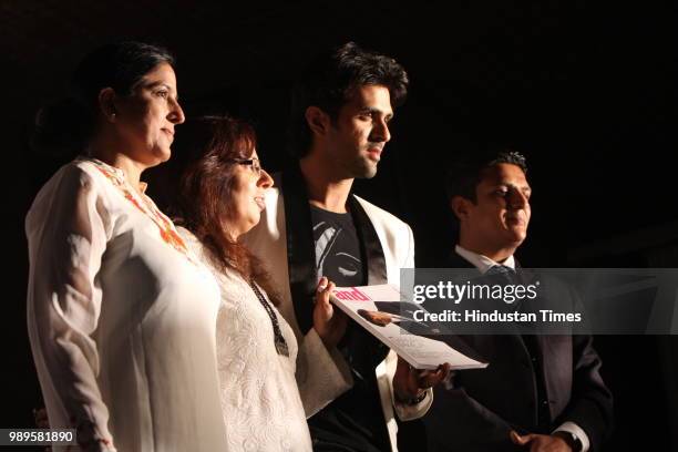 Actor Harman Baweja photographed during a press conference on June 23, 2008 in New Delhi, India.