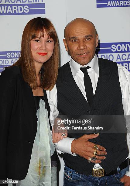 Goldie attends the Sony Radio Academy Awards at The Grosvenor House Hotel on May 10, 2010 in London, England.